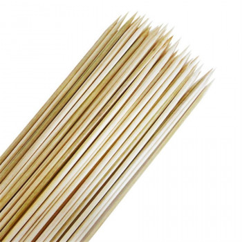 ESPETO BAMBU 25CM 10PC X 50UN